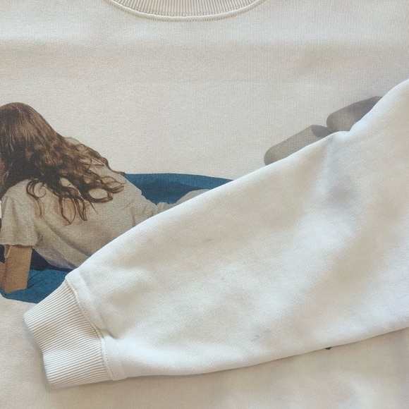 Zara X Coco Capitan Graphic Girl Cotton Crewneck Sweatshirt - Picture 9 of 9